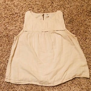 OLD NAVY White Blousey Tank